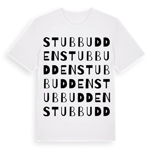 Stubbudden ordlek t-shirt – ekologisk bomull t-shirt från Pinshirt