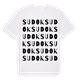 Sudok ordlek t-shirt