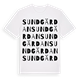 Sundgärdan ordlek t-shirt
