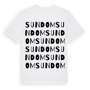 Sundom ordlek t-shirt – ekologisk bomull t-shirt från Pinshirt