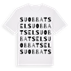 Suobbatsel ordlek t-shirt