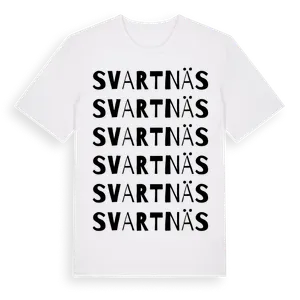Svartnäs ordlek t-shirt – ekologisk bomull t-shirt från Pinshirt