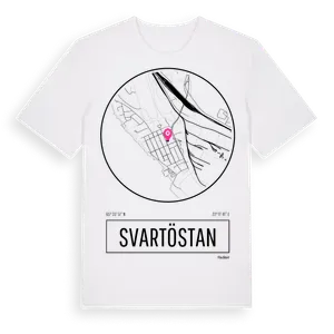 Svartöstan t-shirt – ekologisk bomull t-shirt från Pinshirt