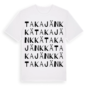 Takajänkkä ordlek t-shirt – ekologisk bomull t-shirt från Pinshirt