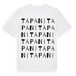 Tapani ordlek t-shirt – ekologisk bomull t-shirt från Pinshirt