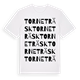 Torneträsk ordlek t-shirt