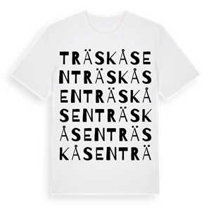 Träskåsen ordlek t-shirt – ekologisk bomull t-shirt från Pinshirt