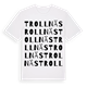Trollnäs ordlek t-shirt