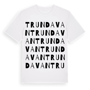 Trundavan ordlek t-shirt – ekologisk bomull t-shirt från Pinshirt