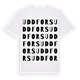 Uddfors ordlek t-shirt