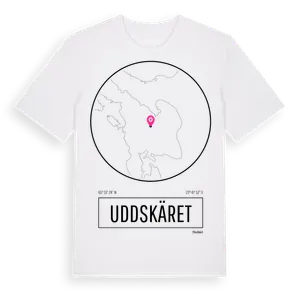 Uddskäret t-shirt – ekologisk bomull t-shirt från Pinshirt