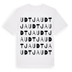 Udtja ordlek t-shirt – ekologisk bomull t-shirt från Pinshirt