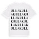 Ullak ordlek t-shirt