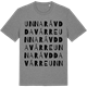 Mid Heather Gray t-shirt med Unna Rávddavárre ordlek t-shirt