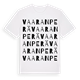 Vaaranperä ordlek t-shirt