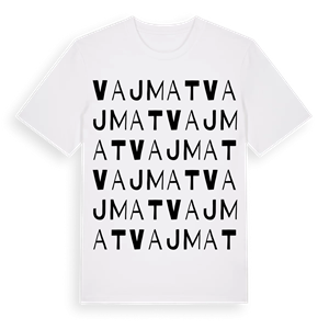 Vajmat ordlek t-shirt – ekologisk bomull t-shirt från Pinshirt