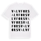 Valvfors ordlek t-shirt