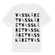 Vasskäret ordlek t-shirt