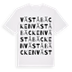 Väståbäcken ordlek t-shirt