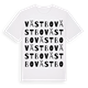 White t-shirt med Västbo ordlek t-shirt