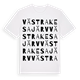Västra Kesajärv ordlek t-shirt