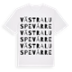 Västra Luspevárre ordlek t-shirt
