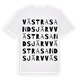 Västra Sandsjärv ordlek t-shirt