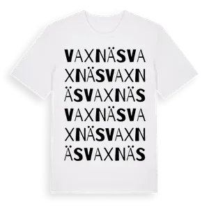 Vaxnäs ordlek t-shirt – ekologisk bomull t-shirt från Pinshirt
