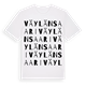 Väylänsaari ordlek t-shirt