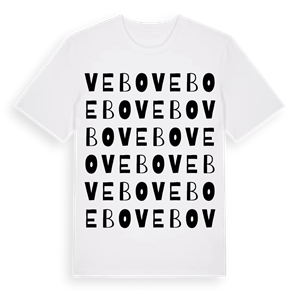 Vebo ordlek t-shirt – ekologisk bomull t-shirt från Pinshirt