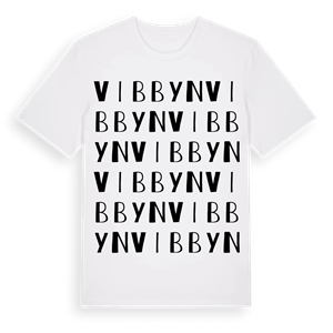 Vibbyn ordlek t-shirt – ekologisk bomull t-shirt från Pinshirt