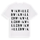 Vikvallen ordlek t-shirt