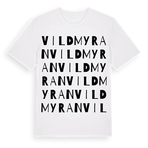 Vildmyran ordlek t-shirt – ekologisk bomull t-shirt från Pinshirt
