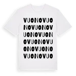 Vuono ordlek t-shirt – ekologisk bomull t-shirt från Pinshirt