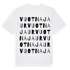 Vuotnajaur ordlek t-shirt – ekologisk bomull t-shirt från Pinshirt