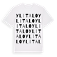 Ylitalo ordlek t-shirt