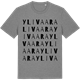 Mid Heather Gray t-shirt med Ylivaara ordlek t-shirt