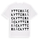Ytterbäck ordlek t-shirt