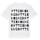 Ytterholmen ordlek t-shirt