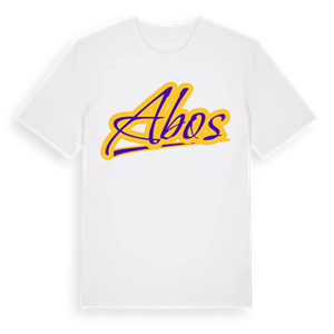 Abos baseball t-shirt – ekologisk bomull t-shirt från Pinshirt