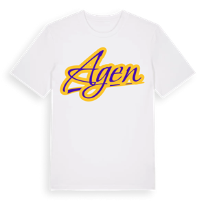 Agen baseball t-shirt – ekologisk bomull t-shirt från Pinshirt