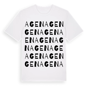 Agen ordlek t-shirt – ekologisk bomull t-shirt från Pinshirt