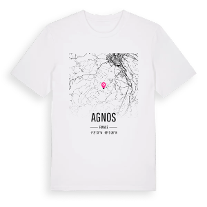 Agnos karta t-shirt – ekologisk bomull t-shirt från Pinshirt