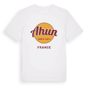 Ahun cirkel t-shirt – ekologisk bomull t-shirt från Pinshirt