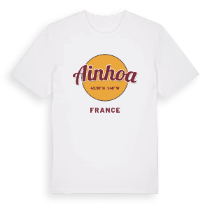 Ainhoa cirkel t-shirt – ekologisk bomull t-shirt från Pinshirt