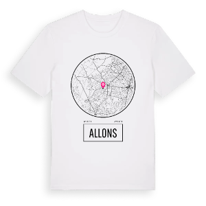 Allons t-shirt – ekologisk bomull t-shirt från Pinshirt