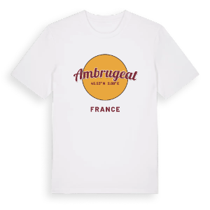 Ambrugeat cirkel t-shirt – ekologisk bomull t-shirt från Pinshirt