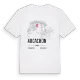 Arcachon karta t-shirt