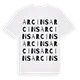 Arcins ordlek t-shirt