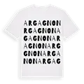 Argagnon ordlek t-shirt